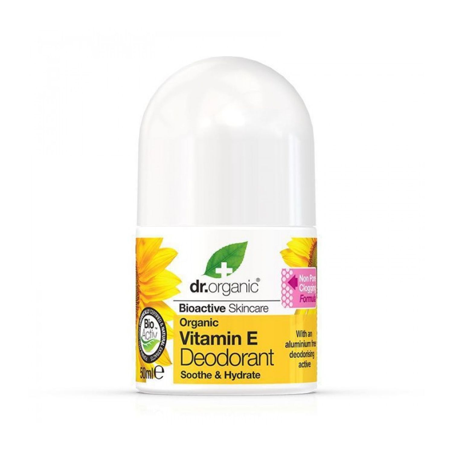 Deodorant roll Bio Vitamina E DrOrganic 50 ml fotografia produsului