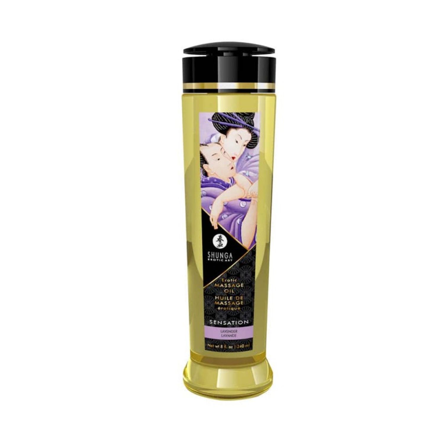 Ulei de masaj erotic cu aroma de lavanda Shunga 240 ml fotografia produsului