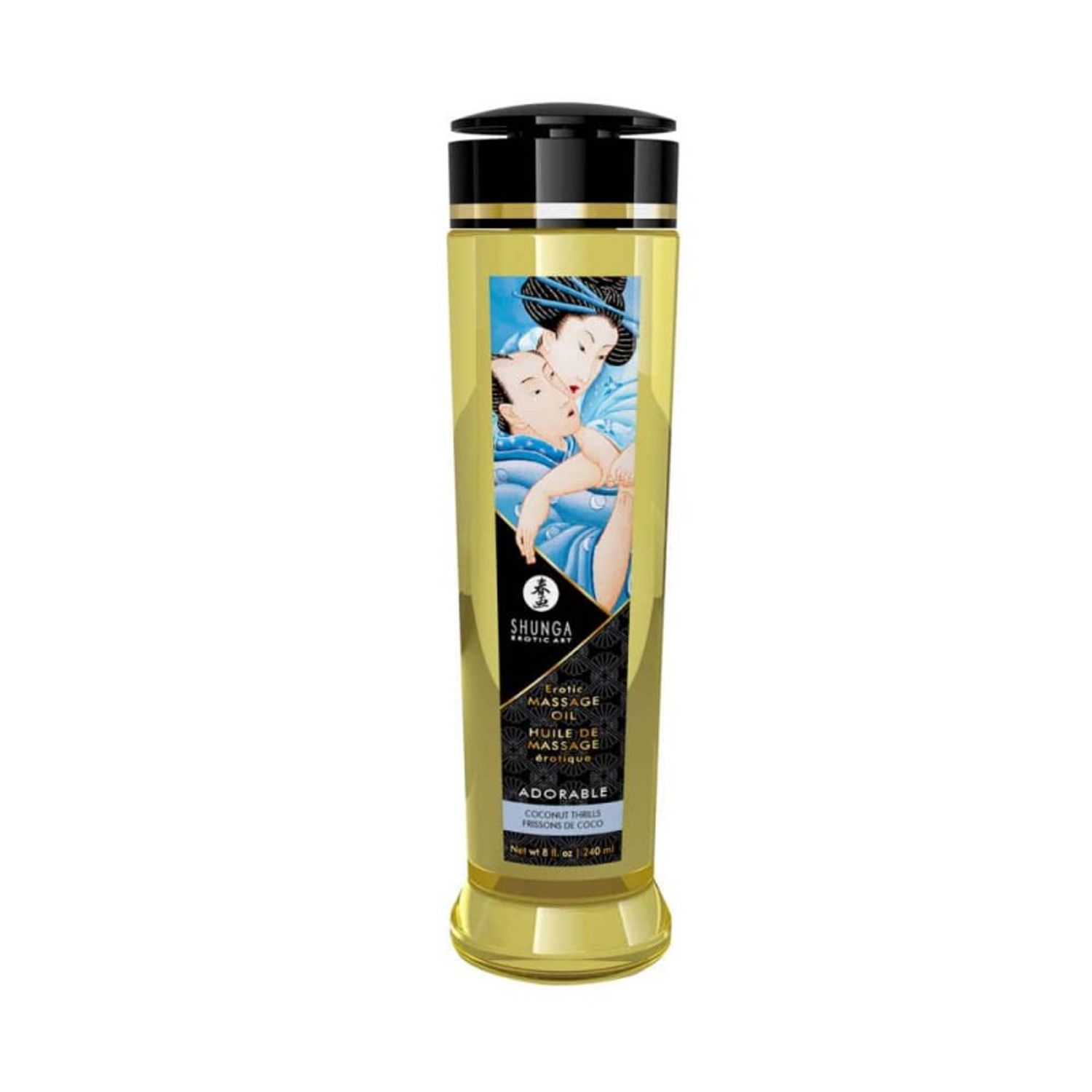 Ulei de masaj erotic cu aroma de cocos Shunga 240 ml fotografia produsului