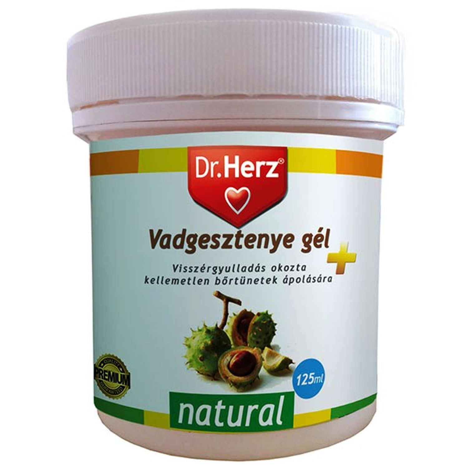 Gel cu extract de castane salbatice Dr Herz 125 ml fotografia produsului