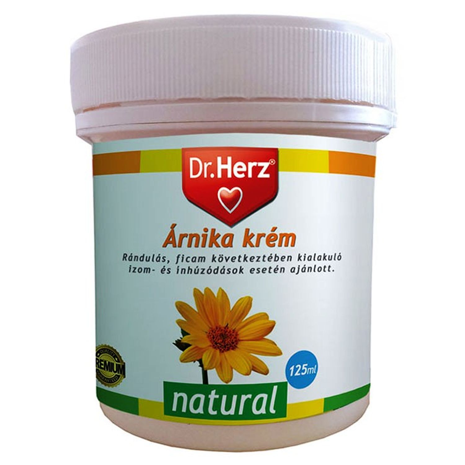 Crema cu extract de arnica Dr Herz 125 ml fotografia produsului