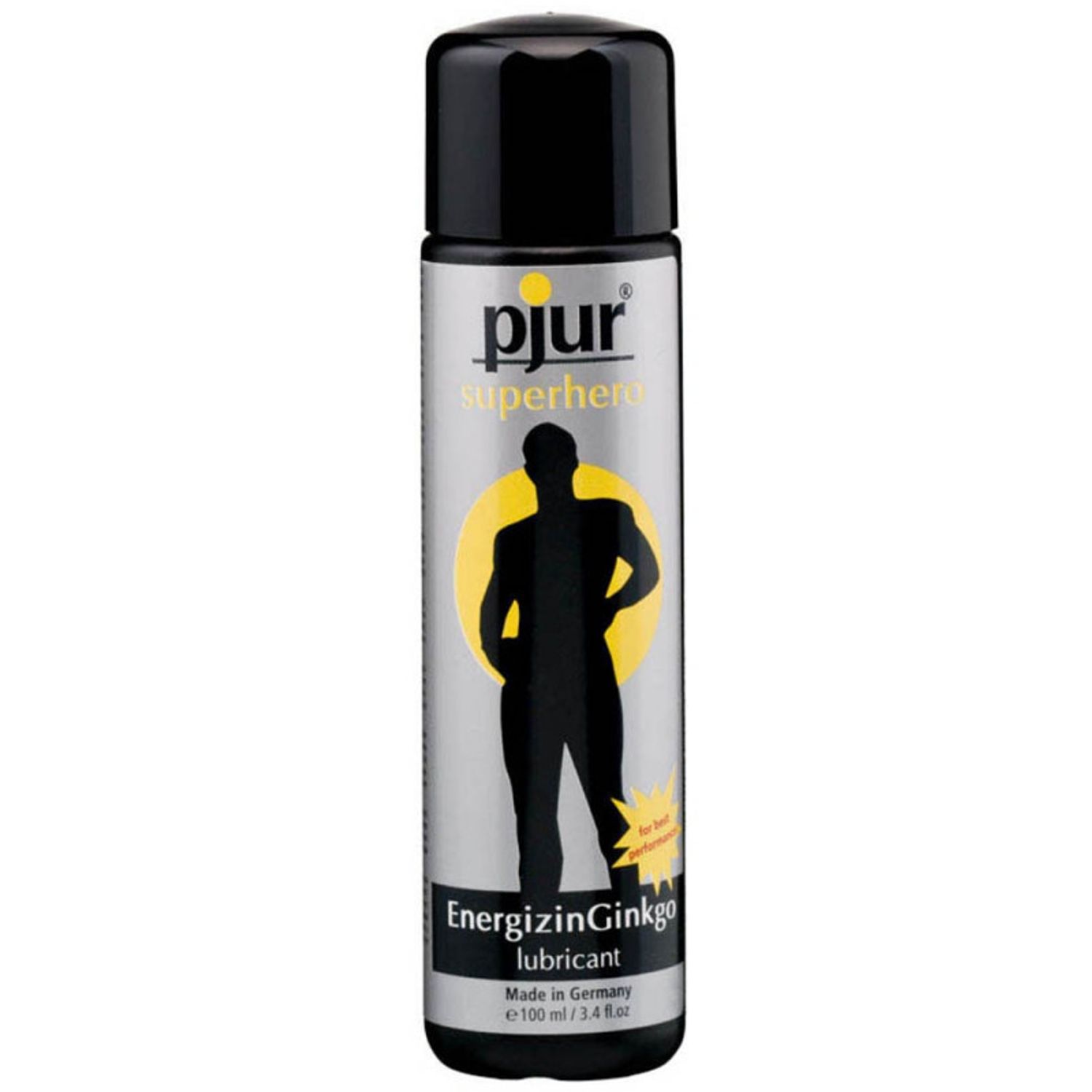 Gel stimulator pentru barbati Pjur Superhero EnergizinGinkgo 100 ml fotografia produsului