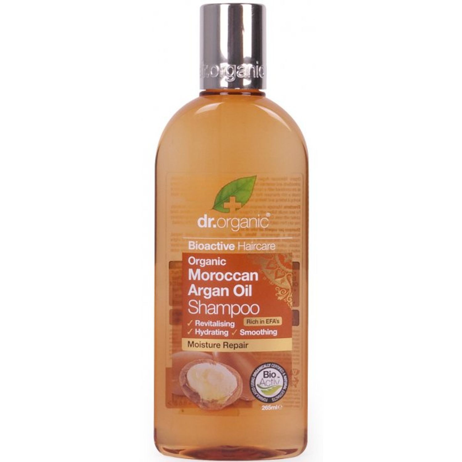 Sampon cu ulei de argan Dr Organic 265 ml fotografia produsului
