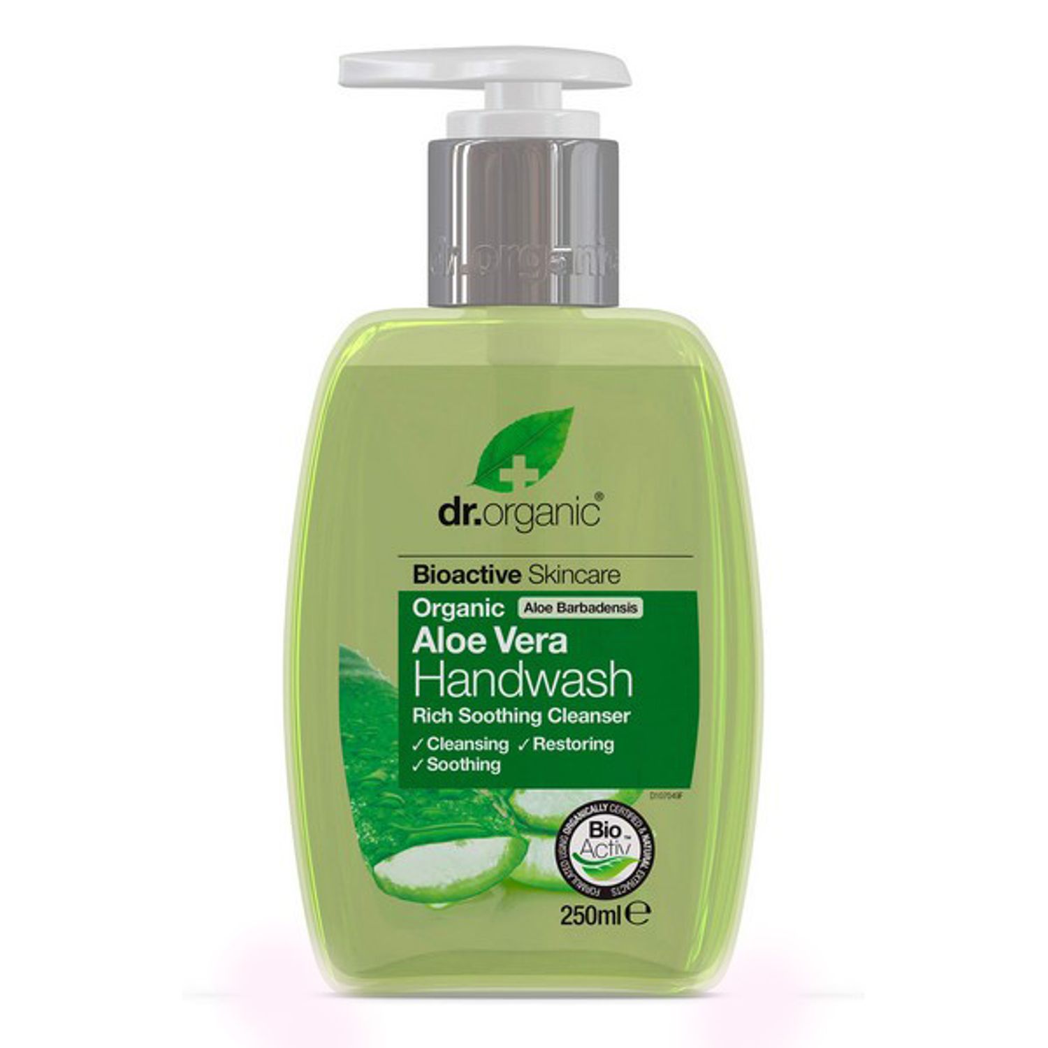 Sapun lichid dezinfectant cu aloe vera, Dr Organic, 250 ml fotografia produsului