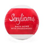 Bila efervescenta de baie cu feromoni Sexy Obsessive 100 gr fotografia produsului