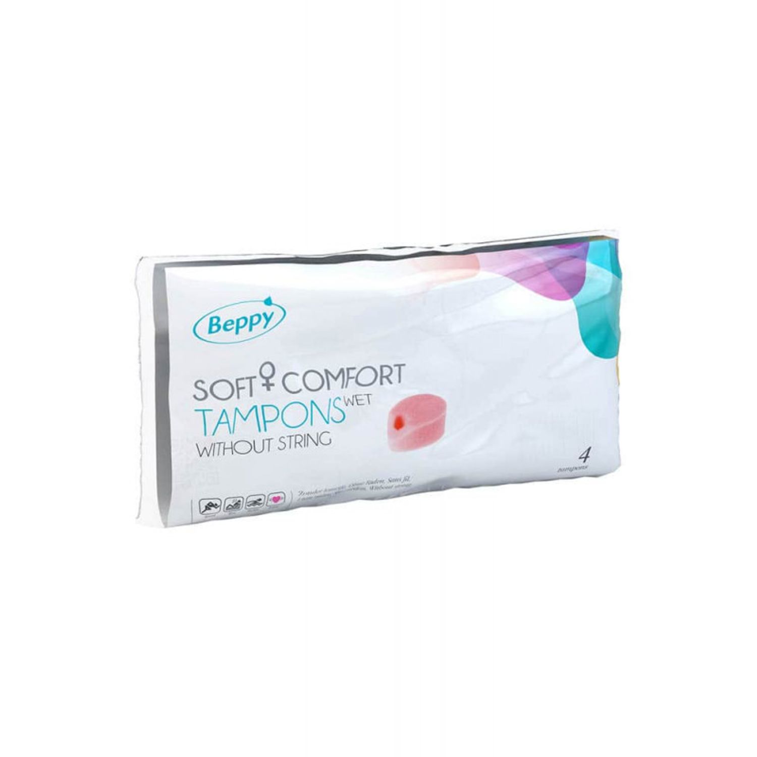 Tampoane interne lubrifiate Beppy  4 buc fotografia produsului