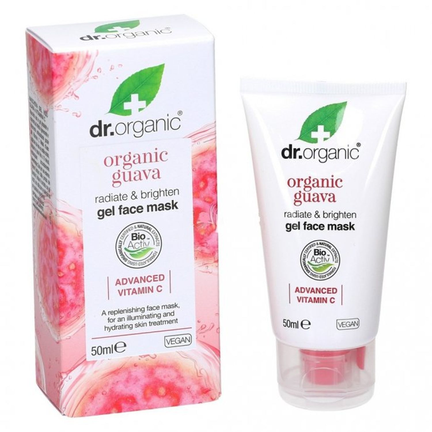 Masca de fata bio Guava, Dr Organic, 50 ml fotografia produsului