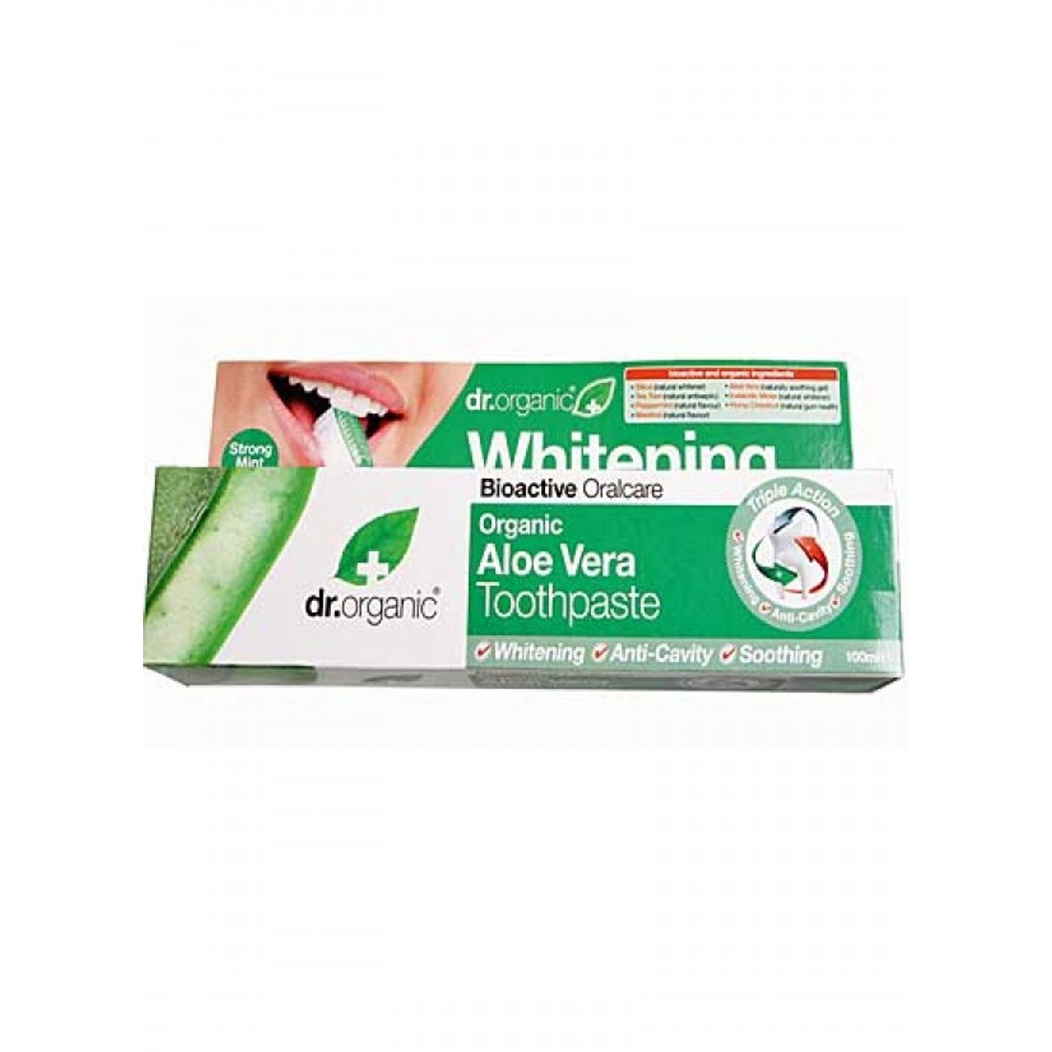 Pasta de dinti Bio Aloe Vera DrOrganic 100ml fotografia produsului