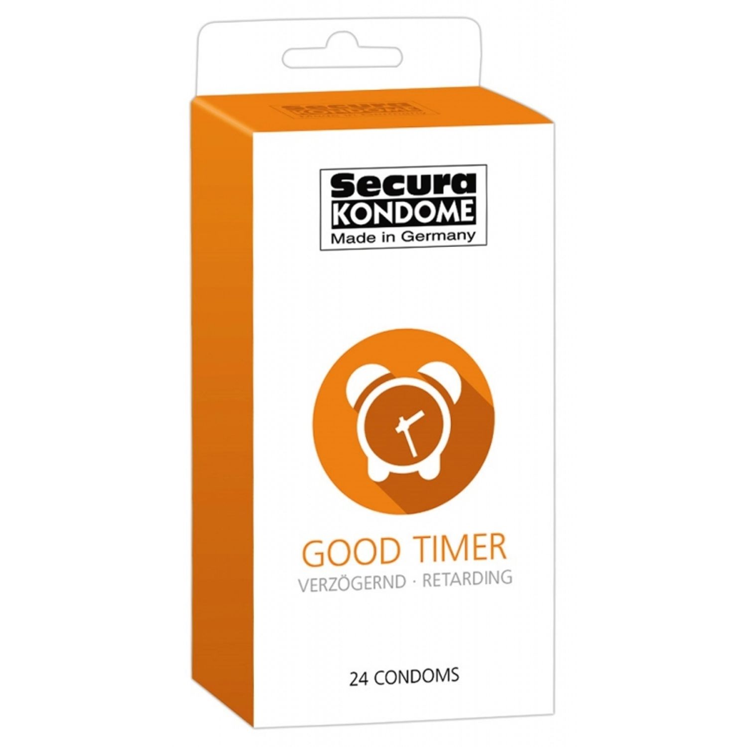 Prezervative contra ejacularii precoce Secura Good Timer Retarding 24 buc fotografia produsului