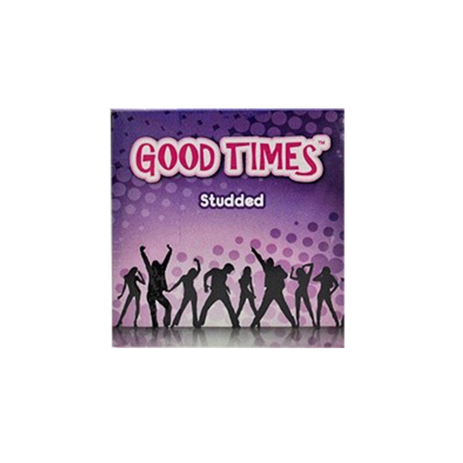 Prezervative Good Times Studded 3 buc fotografia produsului