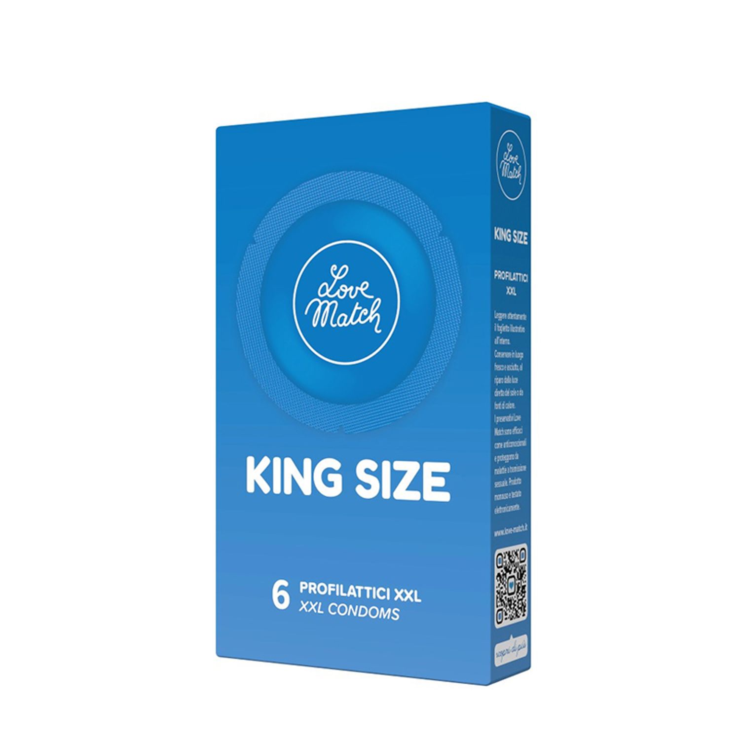 Prezervative Love Match XXL King Size 6 buc fotografia produsului