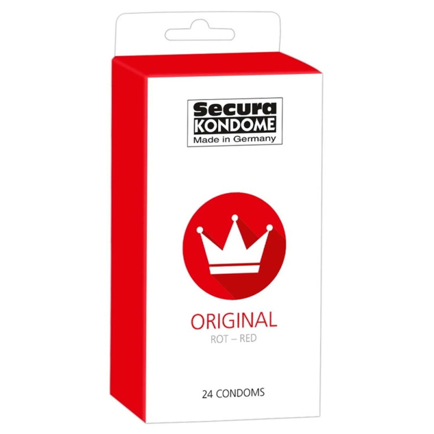 Prezervative Secura Original Red 24 buc fotografia produsului