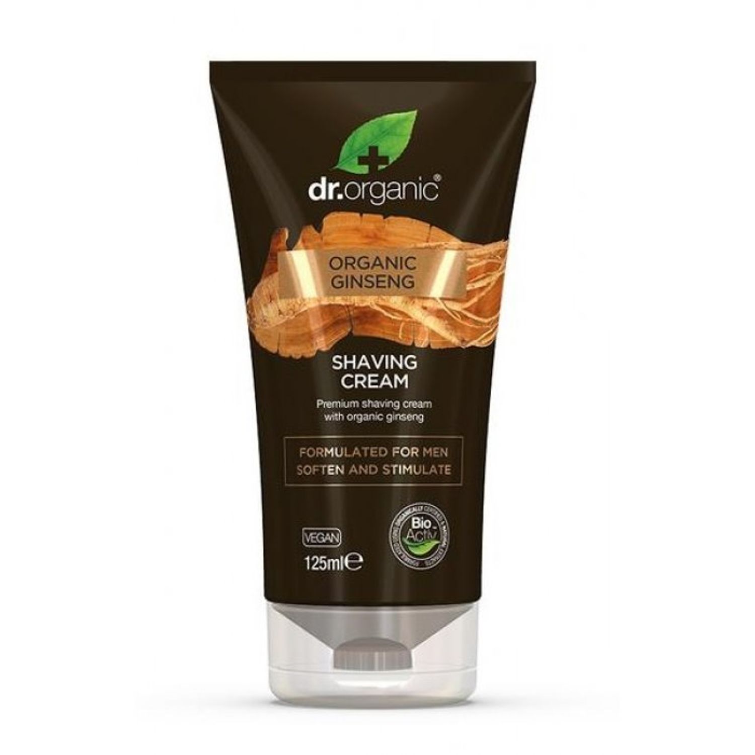 Crema de ras cu ginseng Dr Organic 125 ml fotografia produsului