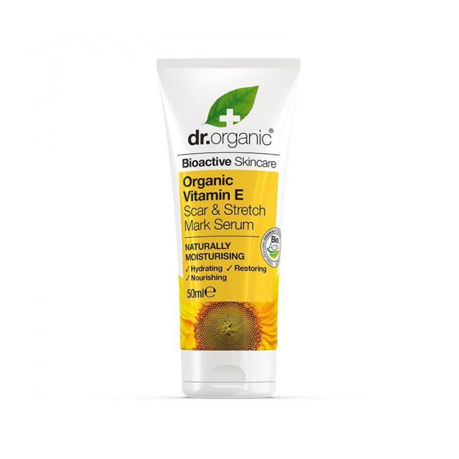 Ser protector pentru piele cu vitamina E Dr Organic, 50 ml fotografia produsului