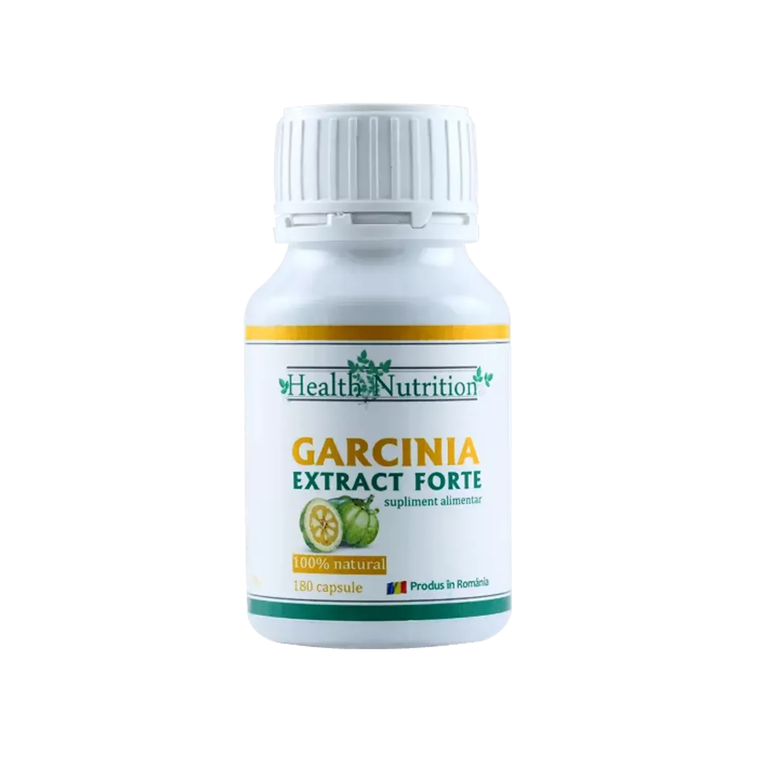 GARCINIA EXTRACT FORTE 100% naturala, 180 capsule fotografia produsului