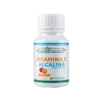 VITAMINA C ALCALINA 100% naturala, 120 capsule fotografia produsului