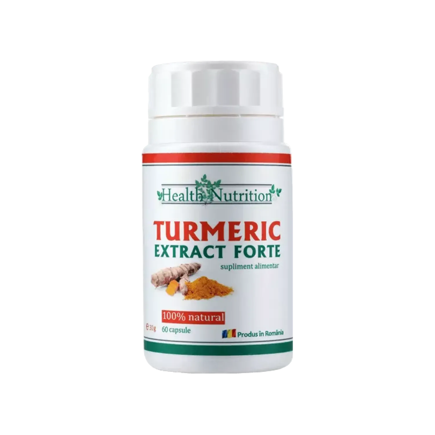 Turmeric Extract Forte 60 capsule fotografia produsului