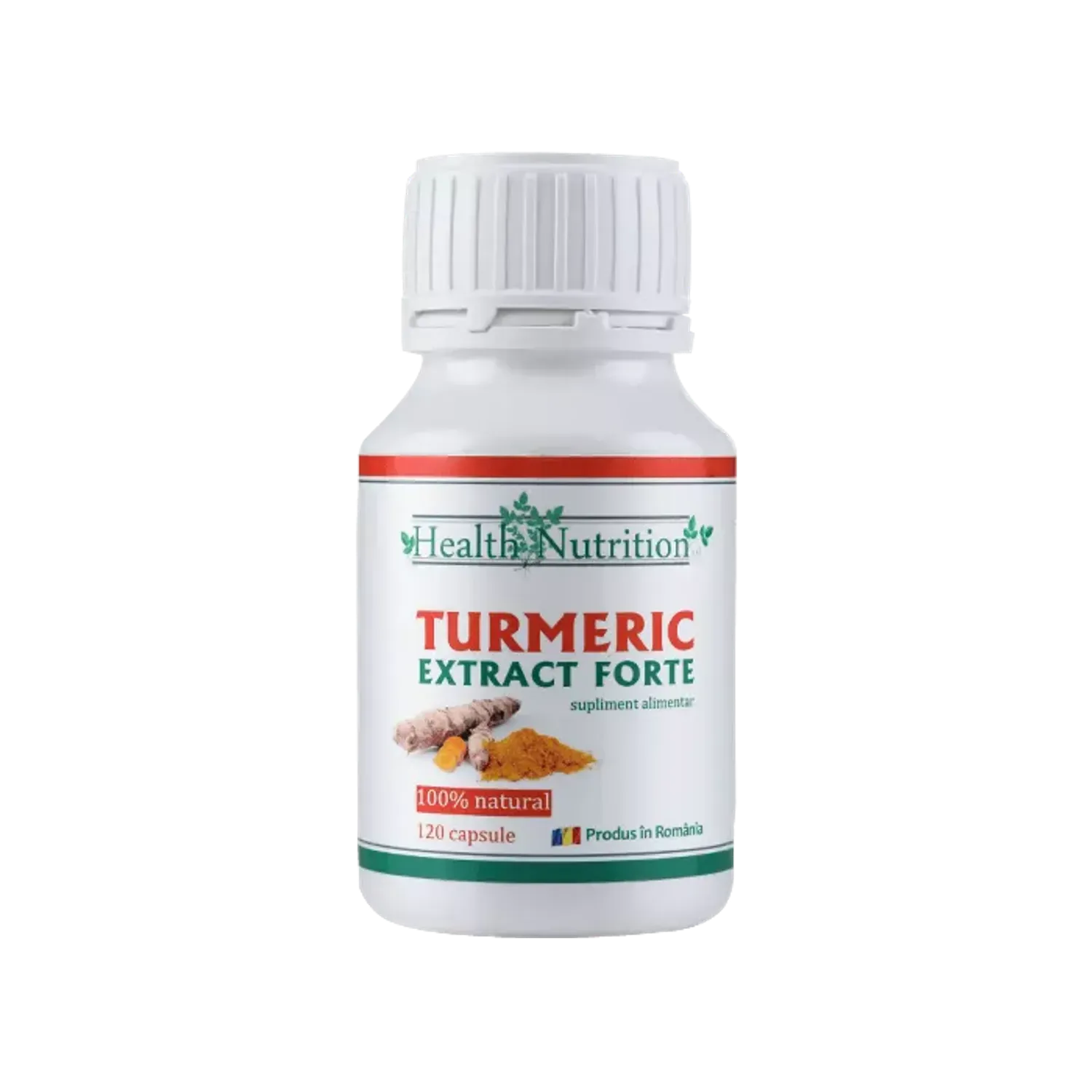 TURMERIC EXTRACT FORTE 100% natural, 120 capsule fotografia produsului