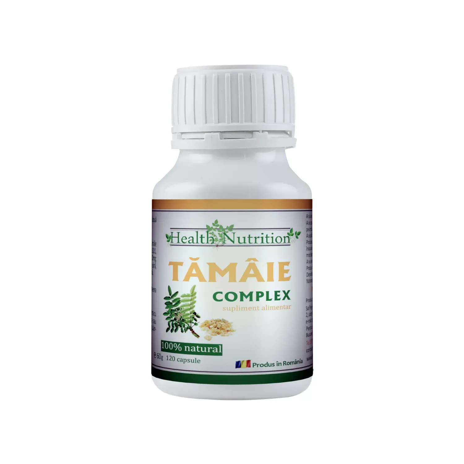 TAMAIE EXTRACT 100% naturala, 120 capsule fotografia produsului