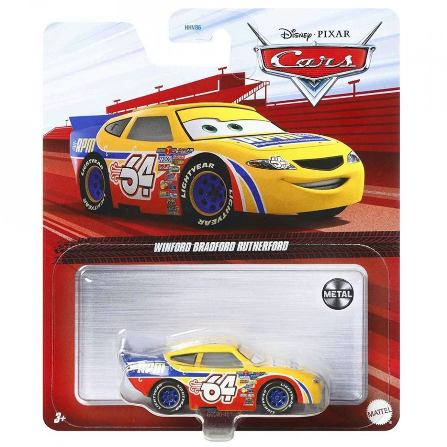 Masinuta metalica Cars 3 - Bruce Miller Cars фото продукта View 4 L