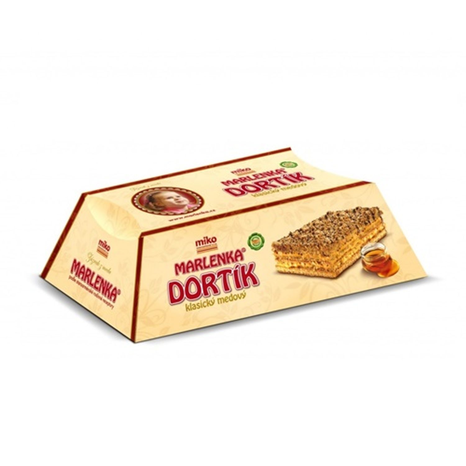 Tort Marlenka clasic cu miere si nuca 100g fotografia produsului
