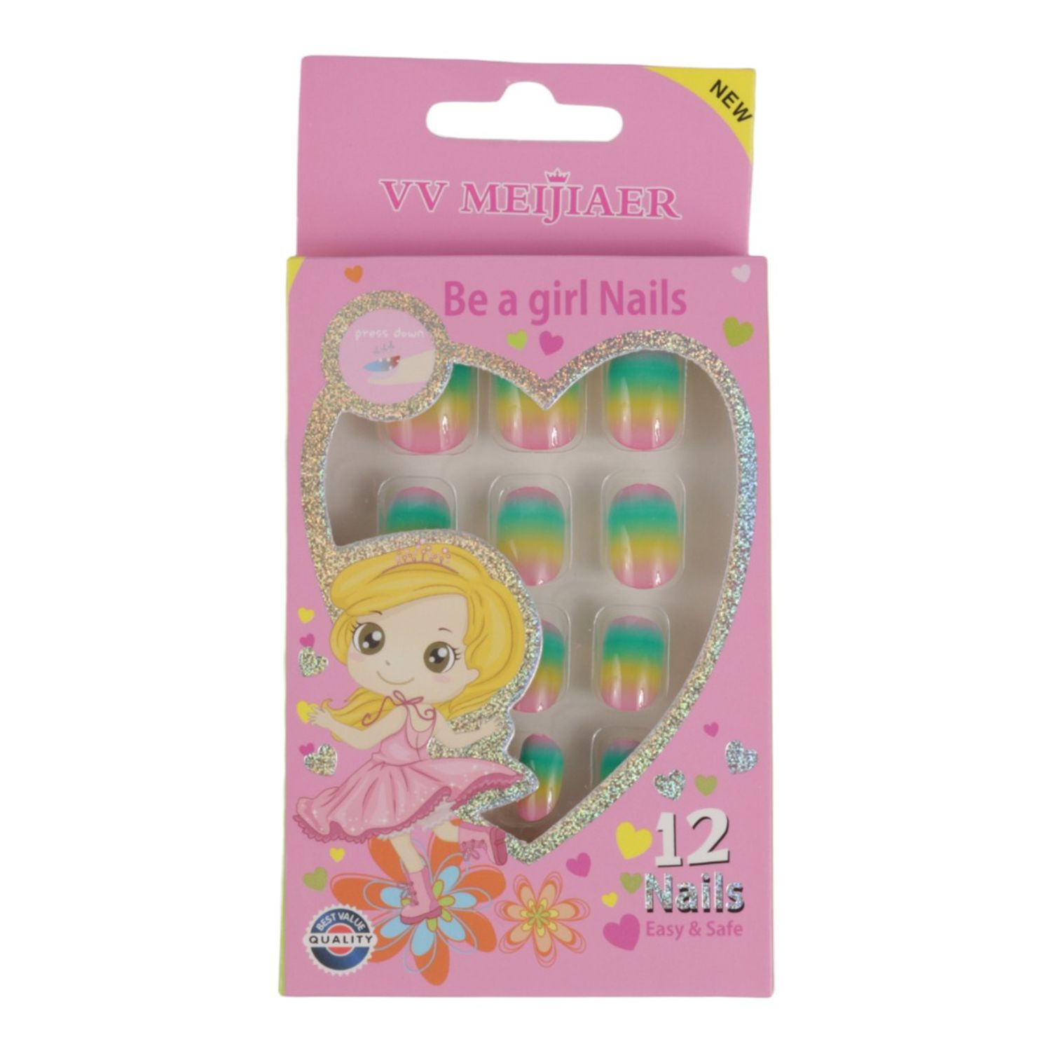Set 12 Unghii False Pentru Copii, 22 Jeleuri Delicioase fotografia produsului