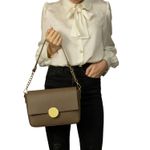 Geanta dama din piele naturala, model 20, Cappucino fotografia produsului View 3 S