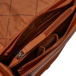 Geanta de umar, din piele naturala, The Chesterfield Brand, Rubio, Maro coniac fotografia produsului View 5 S