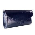 Plic elegant din piele naturala, model 08, Bleumarin fotografia produsului