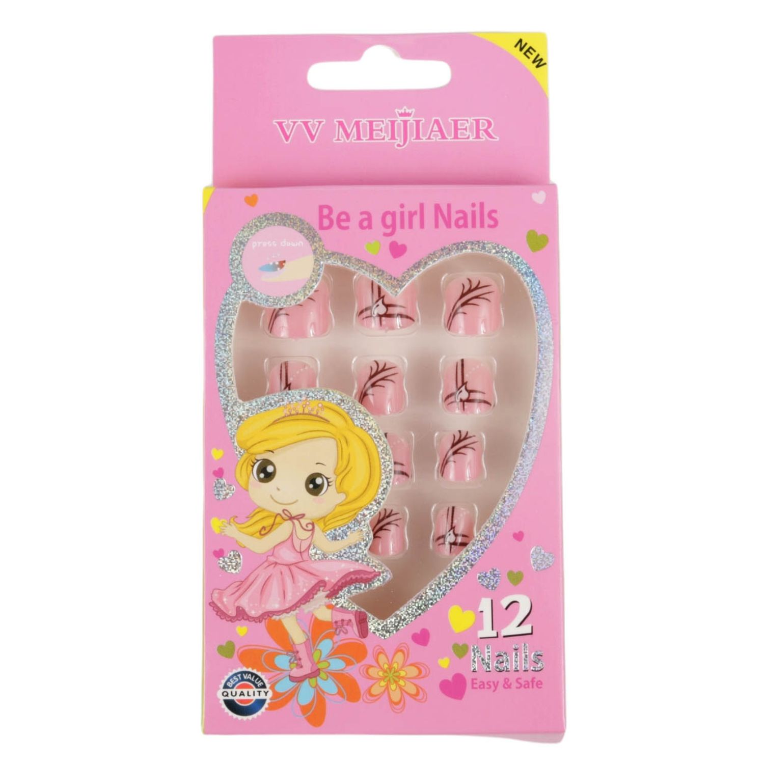 Set 12 Unghii False Pentru Copii, 19 Nuielusa Fermecata fotografia produsului