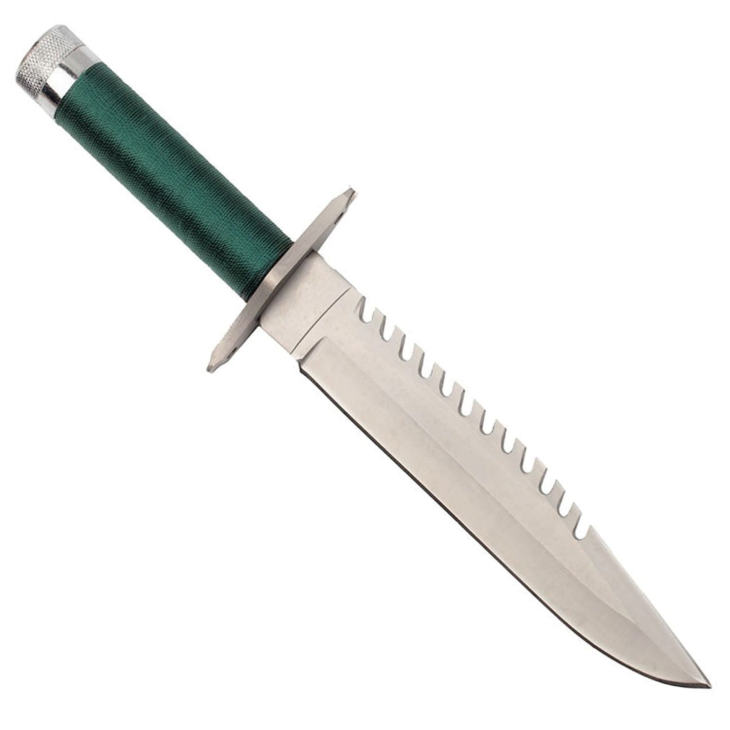 Cutit de vanatoare IdeallStore&reg;, First Blood, verde, 35 cm, teaca inclusa fotografia produsului View 5 L