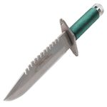 Cutit de vanatoare IdeallStore&reg;, First Blood, verde, 35 cm, teaca inclusa fotografia produsului View 7 S