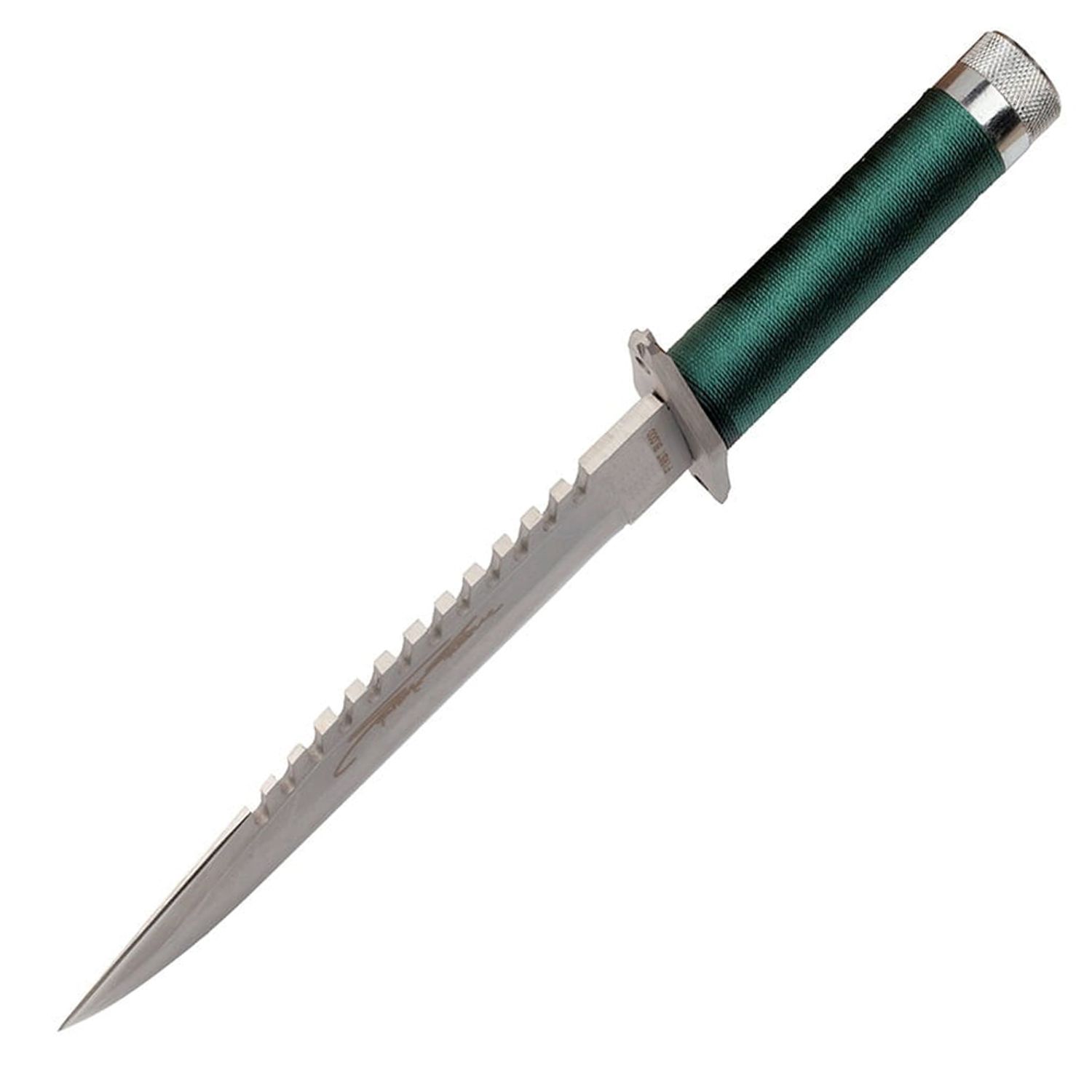 Cutit de vanatoare IdeallStore&reg;, First Blood, verde, 35 cm, teaca inclusa fotografia produsului View 4 L