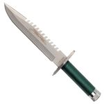 Cutit de vanatoare IdeallStore&reg;, First Blood, verde, 35 cm, teaca inclusa fotografia produsului View 3 S