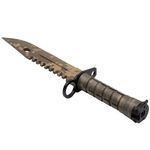 Cutit de vanatoare IdeallStore&reg;, Jungle Camo, multicolor, 32.5 cm, teaca inclusa fotografia produsului View 7 S