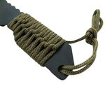 Cutit de vanatoare IdeallStore&reg;, Jungle Guard, negru, 17.5 cm, teaca inclusa fotografia produsului View 5 S