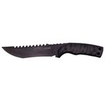 Cutit de vanatoare IdeallStore&reg;, Hazard Blade, negru 31 cm, teaca inclusa fotografia produsului View 2 S