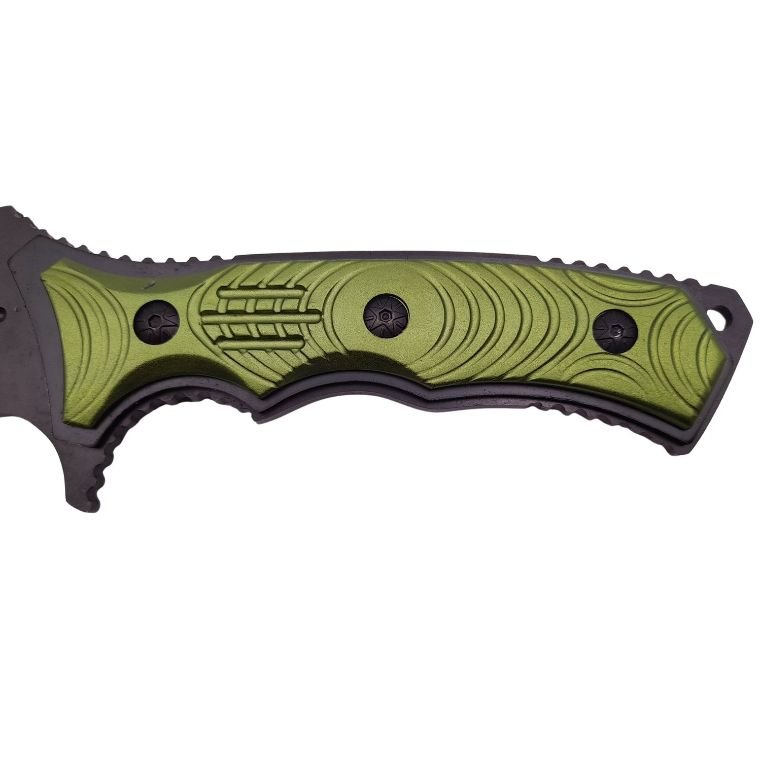 Cutit de vanatoare IdeallStore&reg;, Extreme Beetle, verde, 29 cm, teaca inclusa fotografia produsului View 4 L