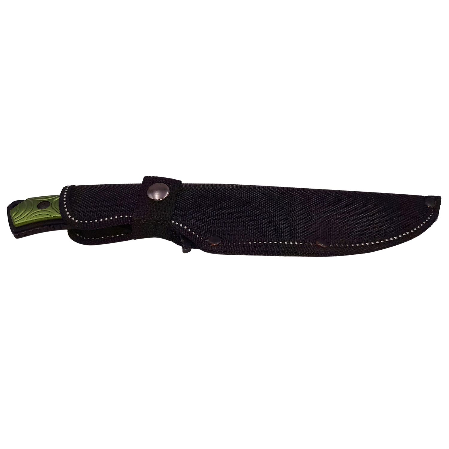 Cutit de vanatoare IdeallStore&reg;, Extreme Beetle, verde, 29 cm, teaca inclusa fotografia produsului View 5 L