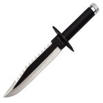 Cutit de vanatoare IdeallStore&reg;, First Blood, negru, 35 cm, teaca inclusa fotografia produsului View 2 S