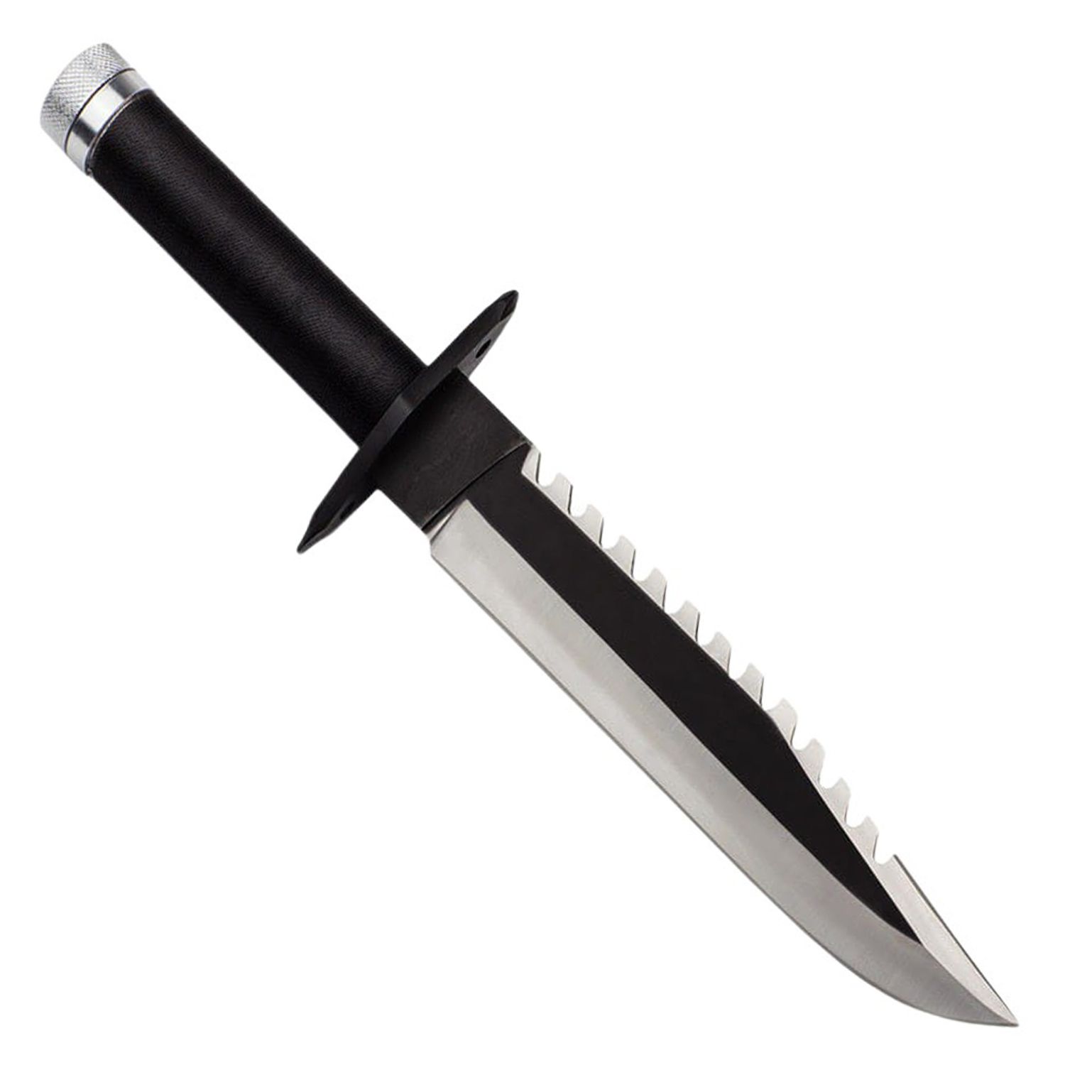 Cutit de vanatoare IdeallStore&reg;, First Blood, negru, 35 cm, teaca inclusa fotografia produsului View 6 L