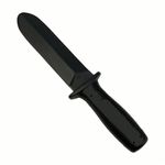 Cutit de antrenament IdeallStore, Black Preparation, 22 cm, plastic, negru fotografia produsului View 2 S