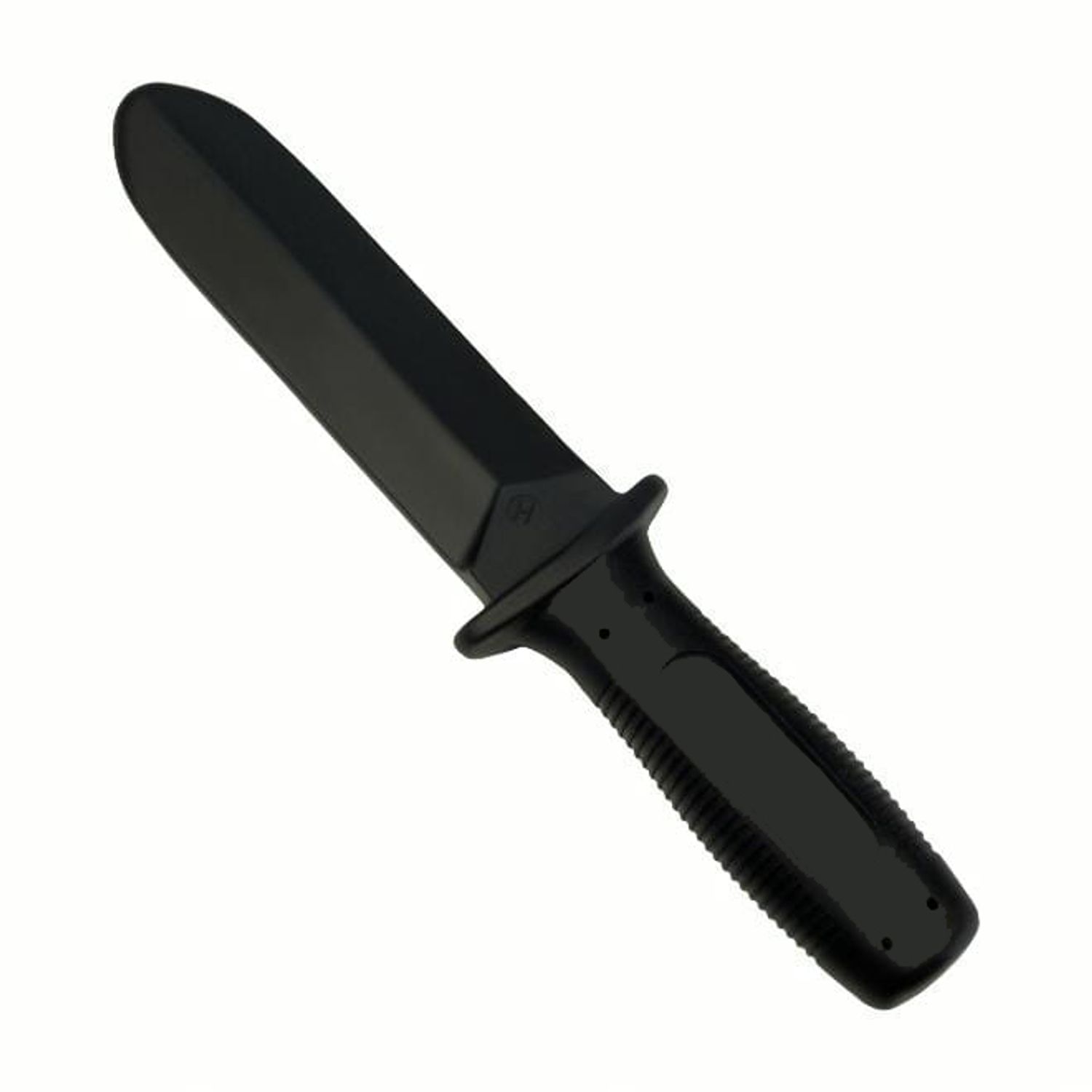 Cutit de antrenament IdeallStore, Black Preparation, 22 cm, plastic, negru fotografia produsului View 2 L