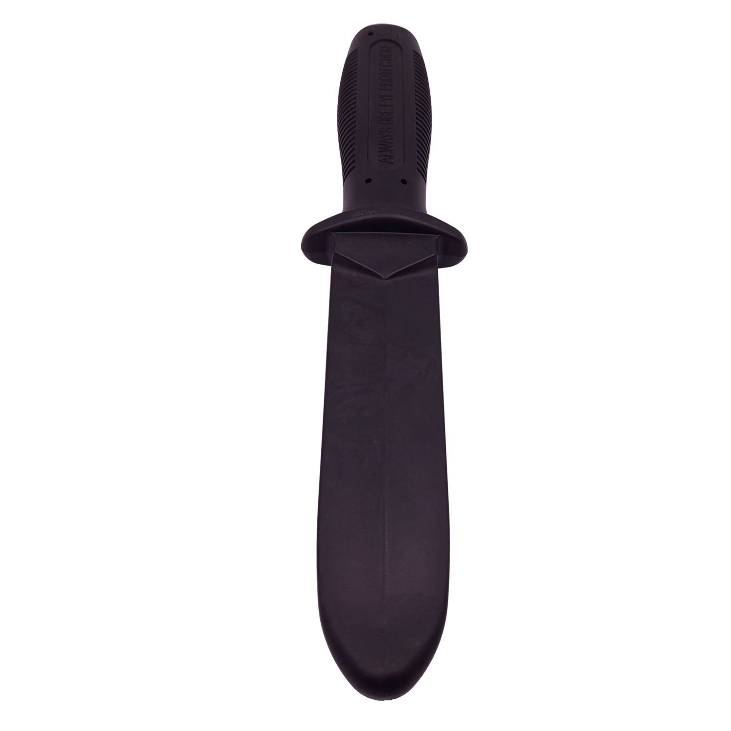Cutit de antrenament IdeallStore, Black Preparation, 22 cm, plastic, negru fotografia produsului View 6 L