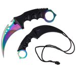 Cutit de vanatoare IdeallStore, Fade Break, 19 cm, otel, multicolor fotografia produsului View 9 S