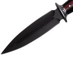 Cutit de vanatoare IdeallStore&reg;, Widow Blade, 30 cm, negru, teaca inclusa fotografia produsului View 3 S