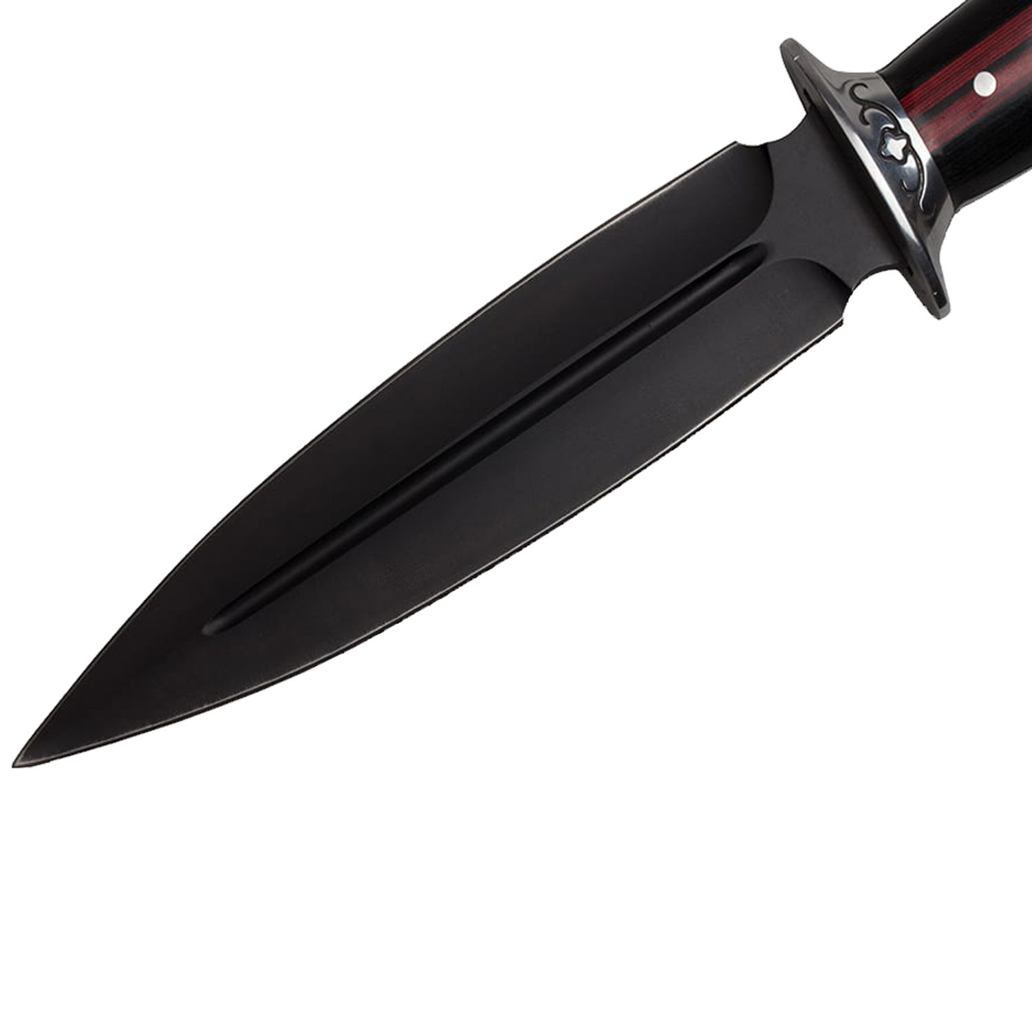 Cutit de vanatoare IdeallStore&reg;, Widow Blade, 30 cm, negru, teaca inclusa fotografia produsului View 3 L