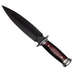 Cutit de vanatoare IdeallStore&reg;, Widow Blade, 30 cm, negru, teaca inclusa fotografia produsului View 4 S