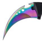 Cutit de vanatoare IdeallStore, Fade Break, 19 cm, otel, multicolor fotografia produsului View 6 S