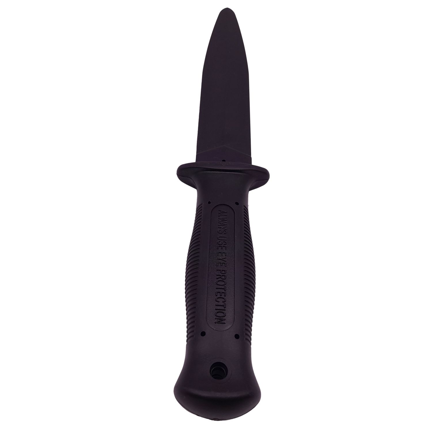 Cutit de antrenament IdeallStore, Black Preparation, 29 cm, plastic, negru fotografia produsului View 5 L